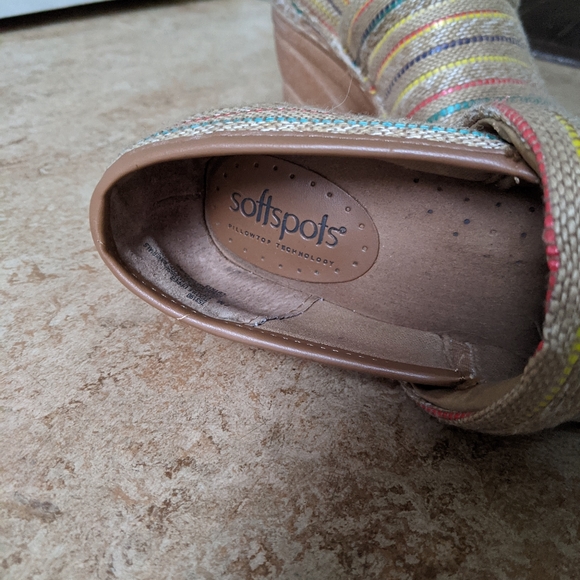 Woven Clogs with Coloured Stripes - Picture 5 of 10